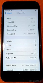 iPhone SE 2020 64GB 97% baterka super cena - 4