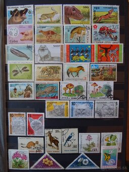Pekná zbierka známok FAUNA a FLÓRA - 4
