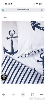 Nová obojstranná posteľná bielizeň – Schiesser - 4