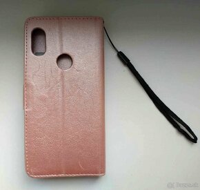 Ružový kryt/obal na Xiaomi redmi note 6 pro na zatváranie - 4