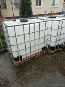 IBC 1000L kontajner, nádrž na dažďovú vodu - 4