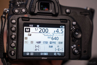 Nikon D750 vo výbornom stave + komplet príslušenstvo - 4