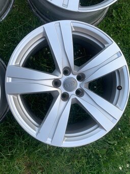 Predám hliníkové disky elektrony 5x112 R18 Audi - 4