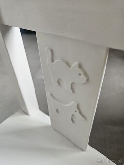 Detský set -stolík, 2 stoličky Ikea Kritter - 4