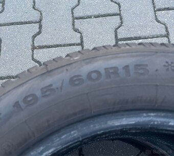 195/60 R15 Zimne Dunlop 4ks top - 4