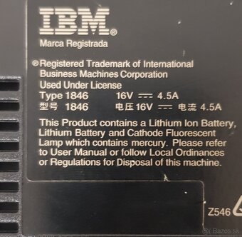Notebook IBM Thinkpad R52 - 4