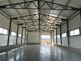 OCEĽOVÁ KONŠTRUKCIA HALY - MONTOVANÁ HALA 12x24x6m - 4