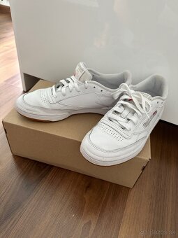Biele damske tenisky Reebok - 4