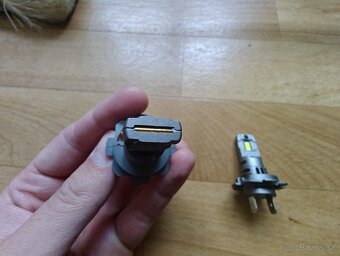 LED ziarovky H7 12 V s aktivnym chladenim 6500K - 4