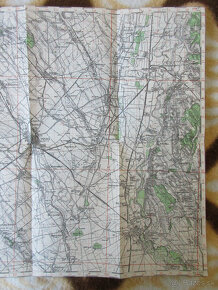 Mapa Trnava, Sereď, Hlohovec, Šenkvice, Jaslovce, Cífer 1948 - 4