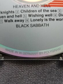Predám originál cd Black Sabbath-Heaven and Hell r.1980 - 4