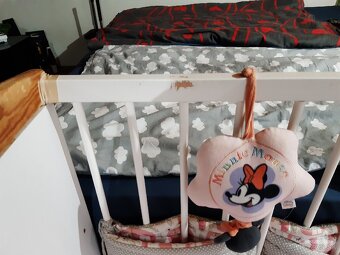 Detská postieľka s prebalovacím pultom - 4