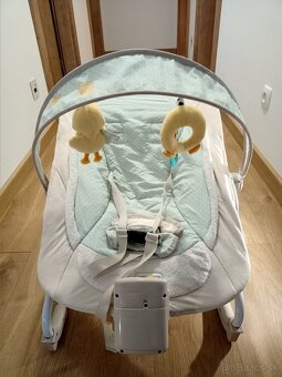 Vibračné a polohovateľné lehátko Comfort Harmony - 4