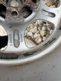 195/65 R15, 5x112 elektróny, ET35, 7J, letné pneu MICHELIN - 4