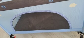 Deská cestovná postielka G-mini Nyja modrá - 4