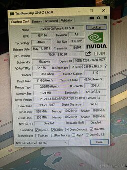 Nvidia Geforce GTX 560 - 4