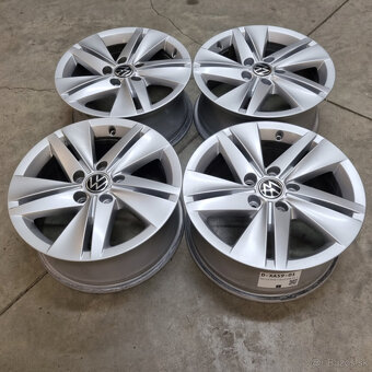 Hliníkové Volkswagen disky 5x112 R16 7J ET48 - 4