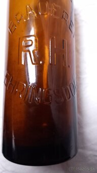 Starožitná pivová fľaša - 4