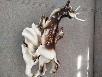 Mix sosiek Royal Dux Jelen,pes - 4