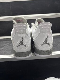 Air Jordan 4 White oreo , 44 - 4