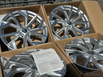 ✅ 5x112 r18 octavia 4 nádherne nove disky Avior - 4