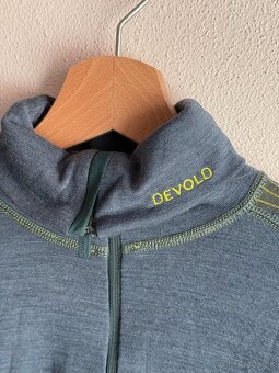Zánovný merino rolák Devold Duo Active Merino 205 Zip Neck - 4