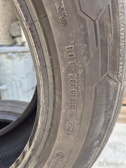 4x Barum Bravuris 5 – 225/55 R17 – DOT 2021 – Dezén 5+ mm - 4