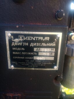 Kentaur jednonapravový malotraktor - 4