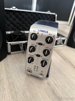 Štúdiové monitory M Audio BX5, Zvuková karta, Mikrofón - 4