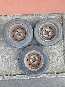 Disky 4x130 r13 s pneumatikami - 4