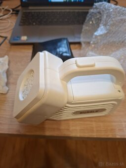 Prenosný bublifuk biely - 4