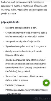 Masážna podložka - 4