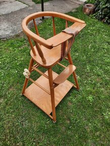 Detská drevená stolička - 4