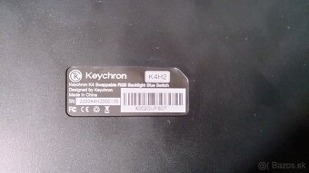 Predám keychron K4 gateron G11 optical red - 4