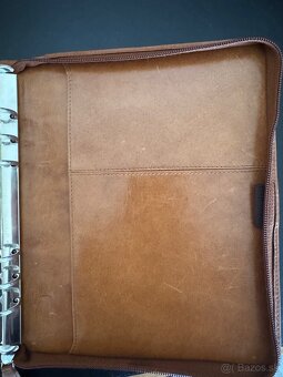 Filofax Lockwood zip A5 hnedý diár - 4