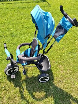 KINDERKRAFT - Detská trojkolka ASTON tyrkysová - 4