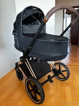 Kočík Cybex Priam Rose Gold - black - 2kombinácia - 4