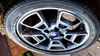 alu R17 4x108 orig. Ford ECO sport, senzory, pneu 205/50 - 4