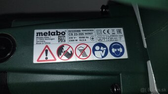 Kotúčová píla na kov Metabo CS 23-355 - 4