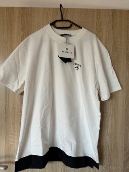 Panske tricko Prada biele - 4