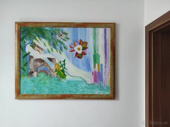 Starý obraz Anjel - 4