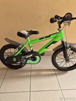 Detský bicykel 16 s pomocnými kolieskami - 4