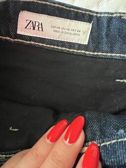 Balónová sukňa riflova - 4