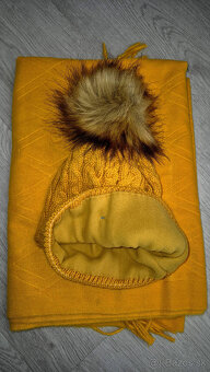 Nová čiapka + šál - 4