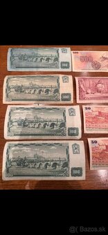 Bankovky Československo 1 - 4