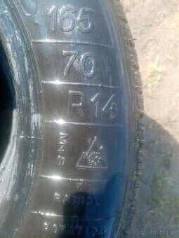 zimne pneumatiky 165/70 r14 6/6mm - 4