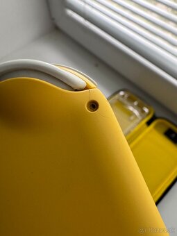 Nintendo Switch Lite Yellow + Hard case + obal + sklo - 4