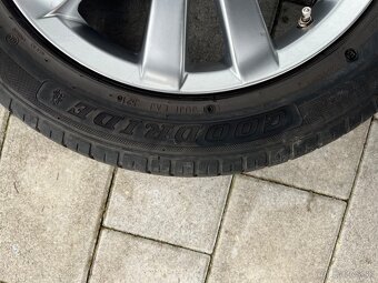 5x110 R16 Hliníkové disky s 205/55/16 letnými pneu - 4