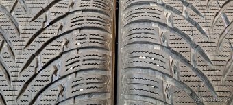 Predám 4ks jazdené zimné 195/55r15-85H Continental 90% - 4