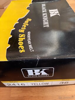 Turistické, pracovné kožené topánky - 4